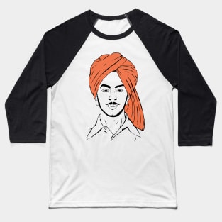 Bhagat Singh The Punjabi Indian Hero Freedom Fighter shirt Baseball T-Shirt